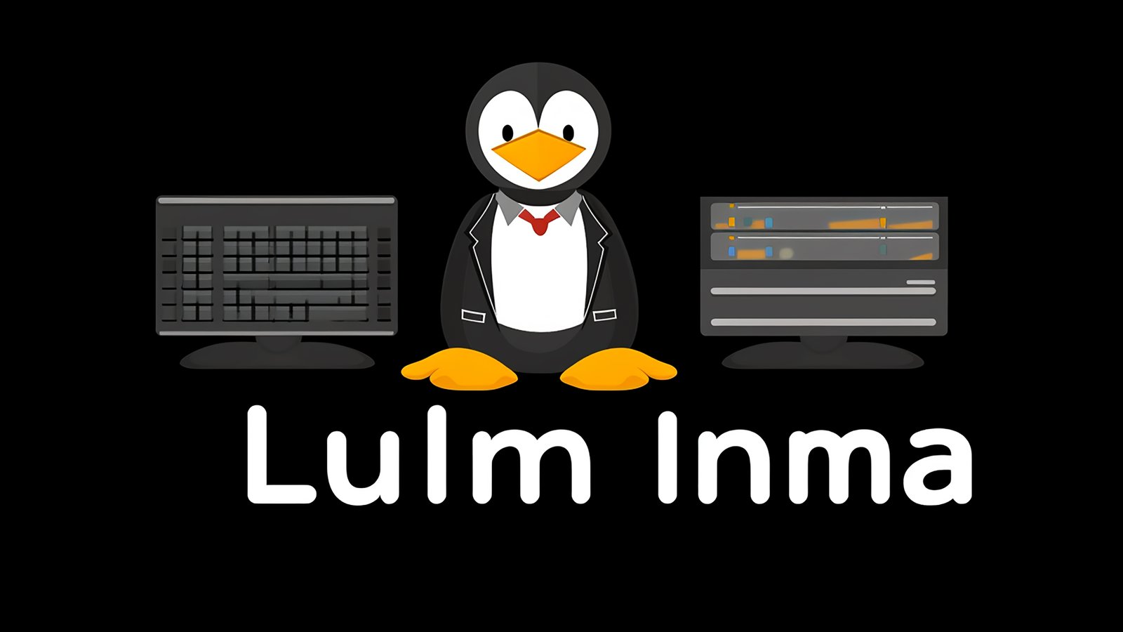 Three computer screens showing the same 2D game running on Windows, Linux, and macOS with terminal windows visible